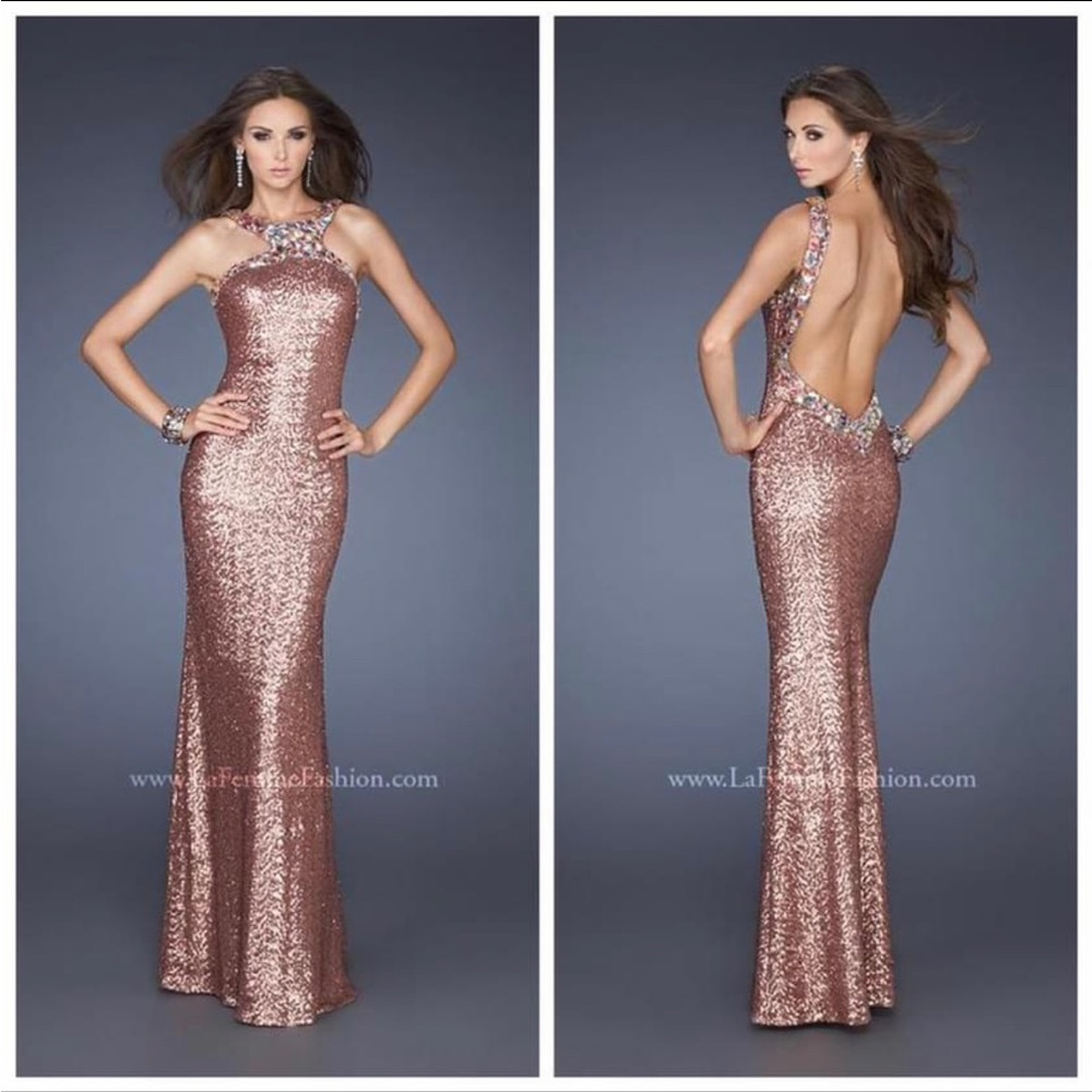 LaFemme Size 4 gown.